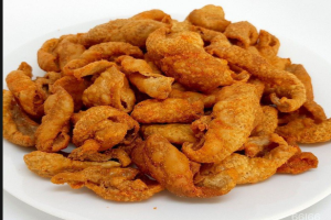 หนัง ไก่ทอด